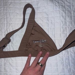 COPY - Frankie’s Bikini Tan/Light brown. Top Medium Bottoms Small